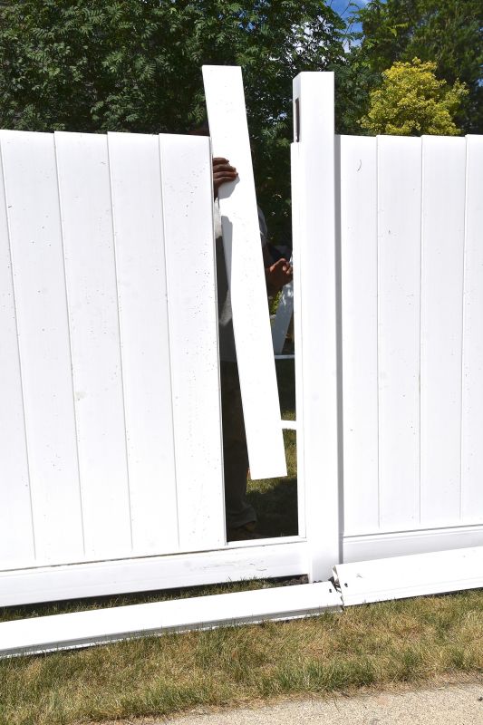 Pvc Fence Installation detail